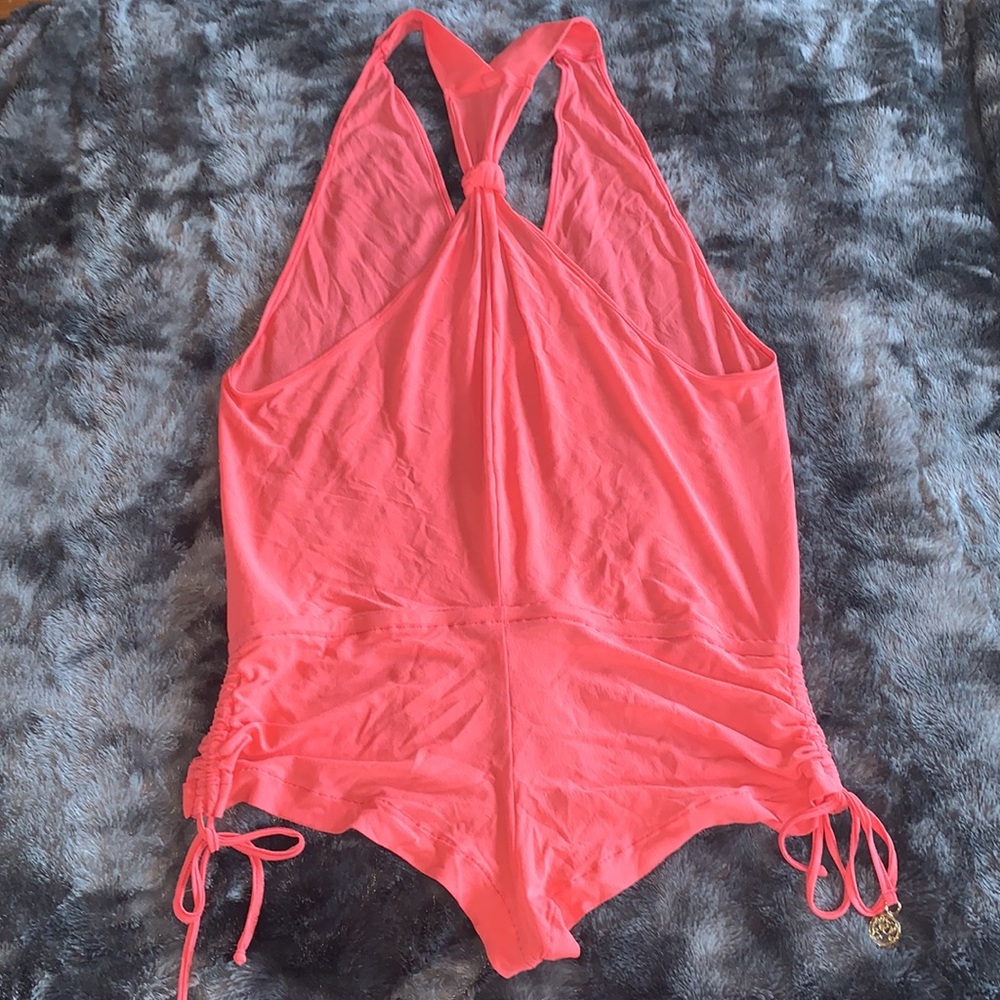 Luli Fama Cover Up Fire Coral color sold out XS S - Picture 4 of 7